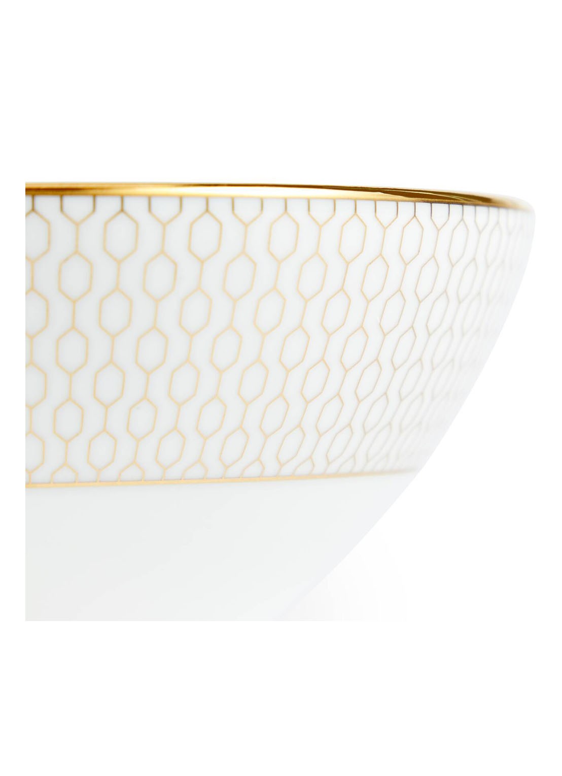 Wedgwood Gio Gold kom 12,5 cm  - detail 3 gebroken wit