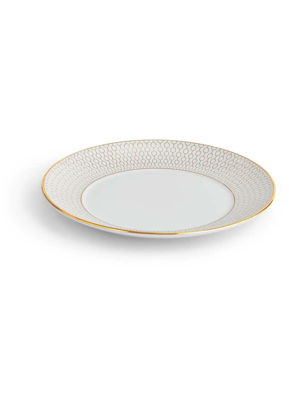 Wedgwood Gio Gold ontbijtbord 17 cm - detail 3 wit