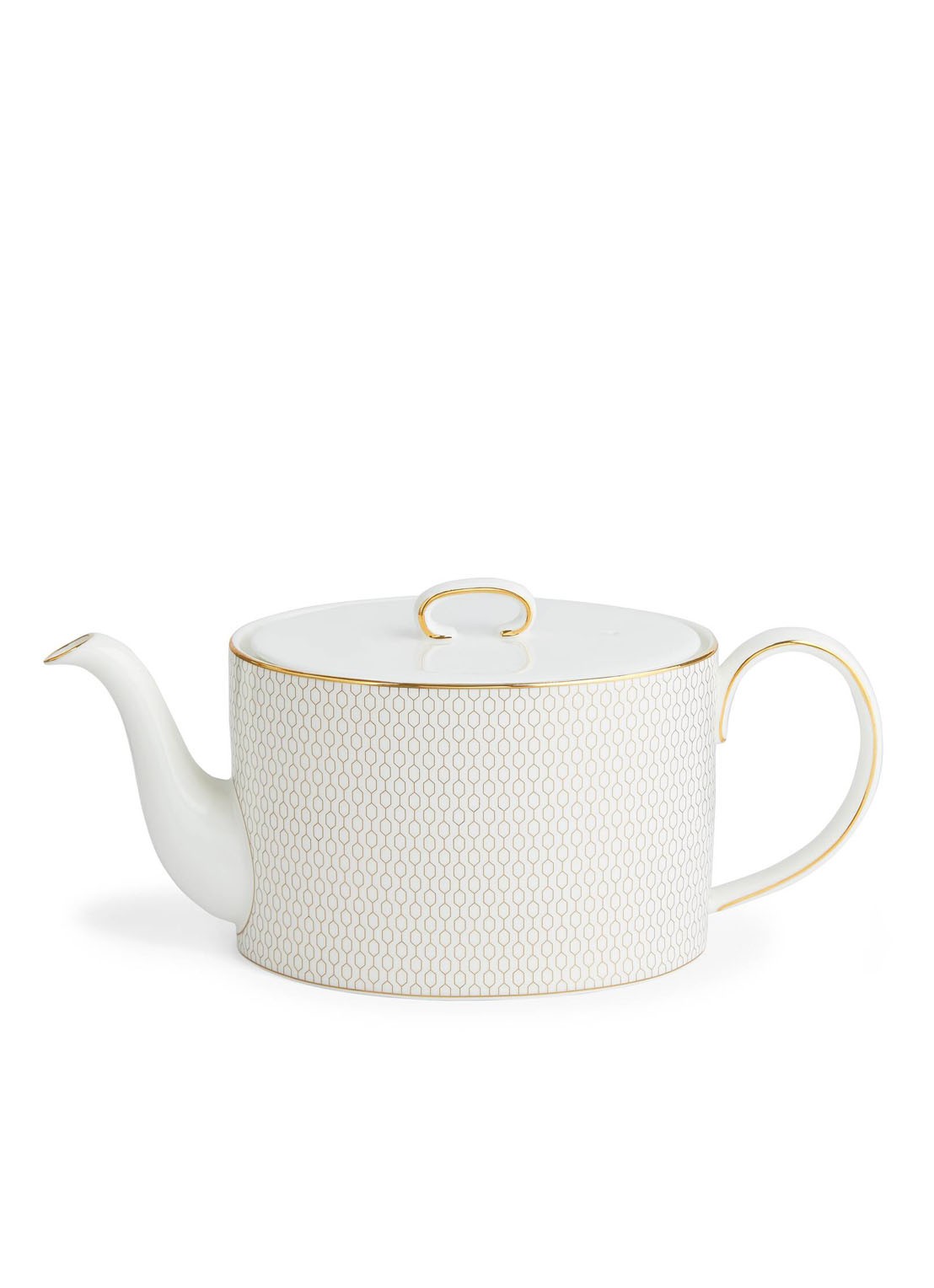 Wedgwood Gio Gold theepot 1 liter - voorkant wit