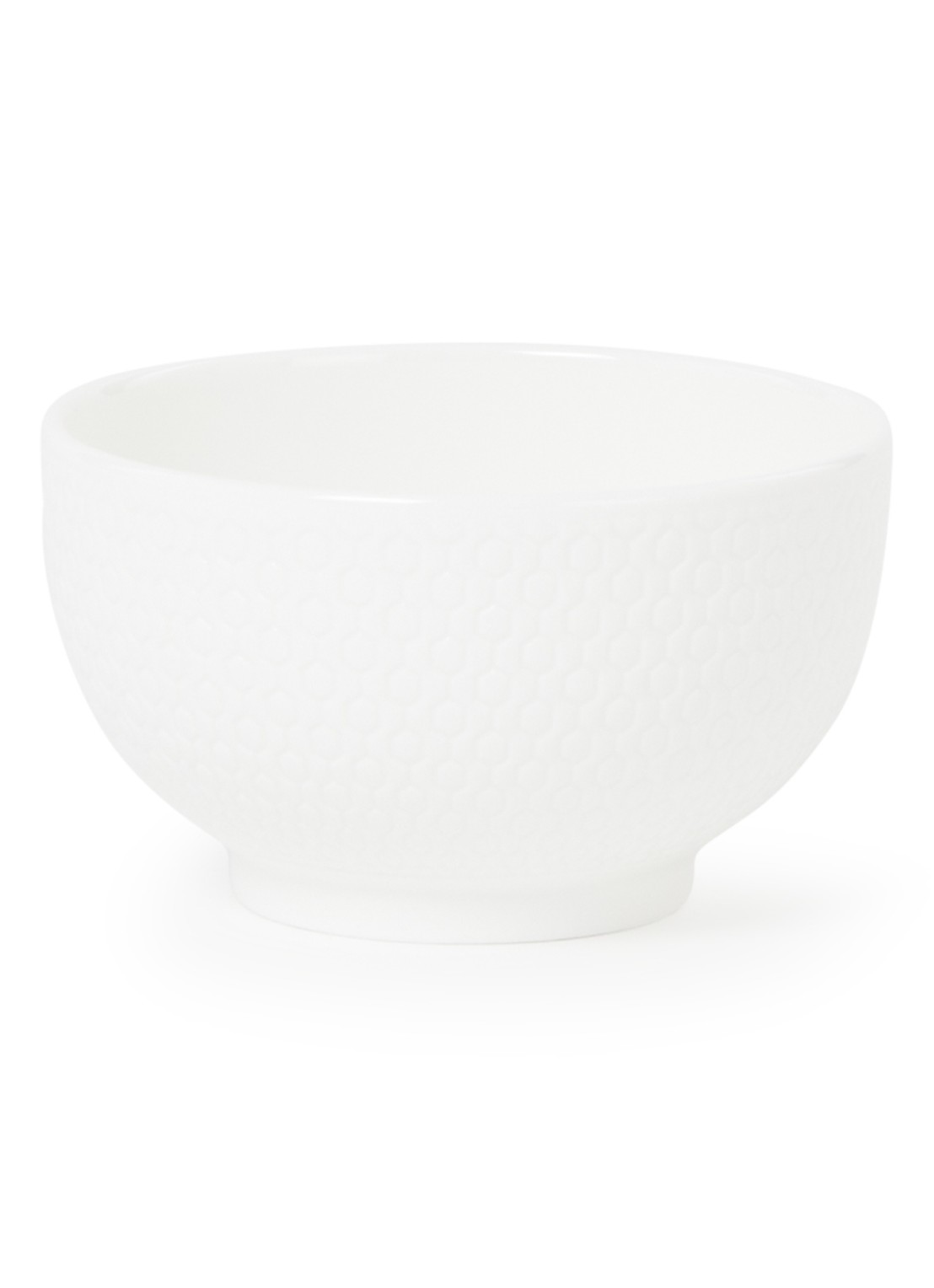 Wedgwood Gio kom 10,5 cm - voorkant wit