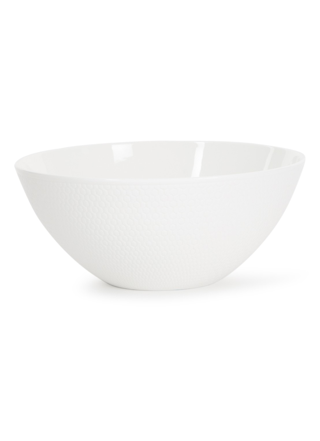 Wedgwood Gio kom 18 cm  - voorkant wit
