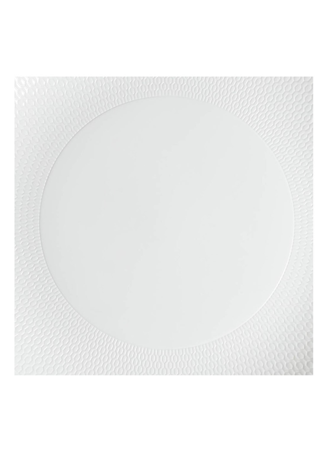 Wedgwood Gio onderbord 28 cm - achterkant wit
