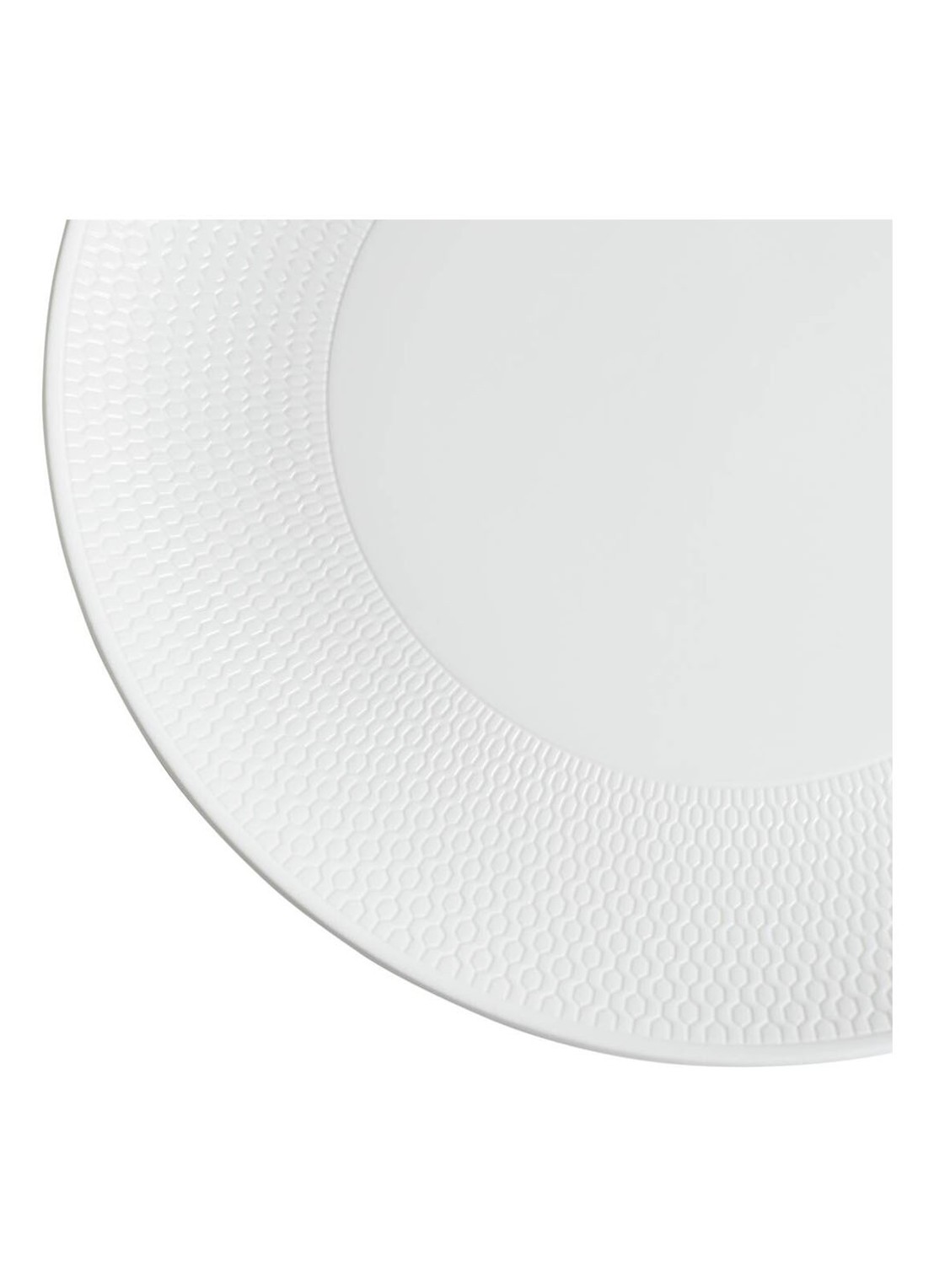 Wedgwood Gio onderbord 28 cm - voorkant 4 wit