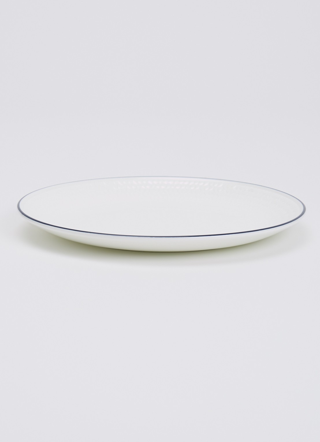 Wedgwood Gio ontbijtbord 17 cm - voorkant 4 wit