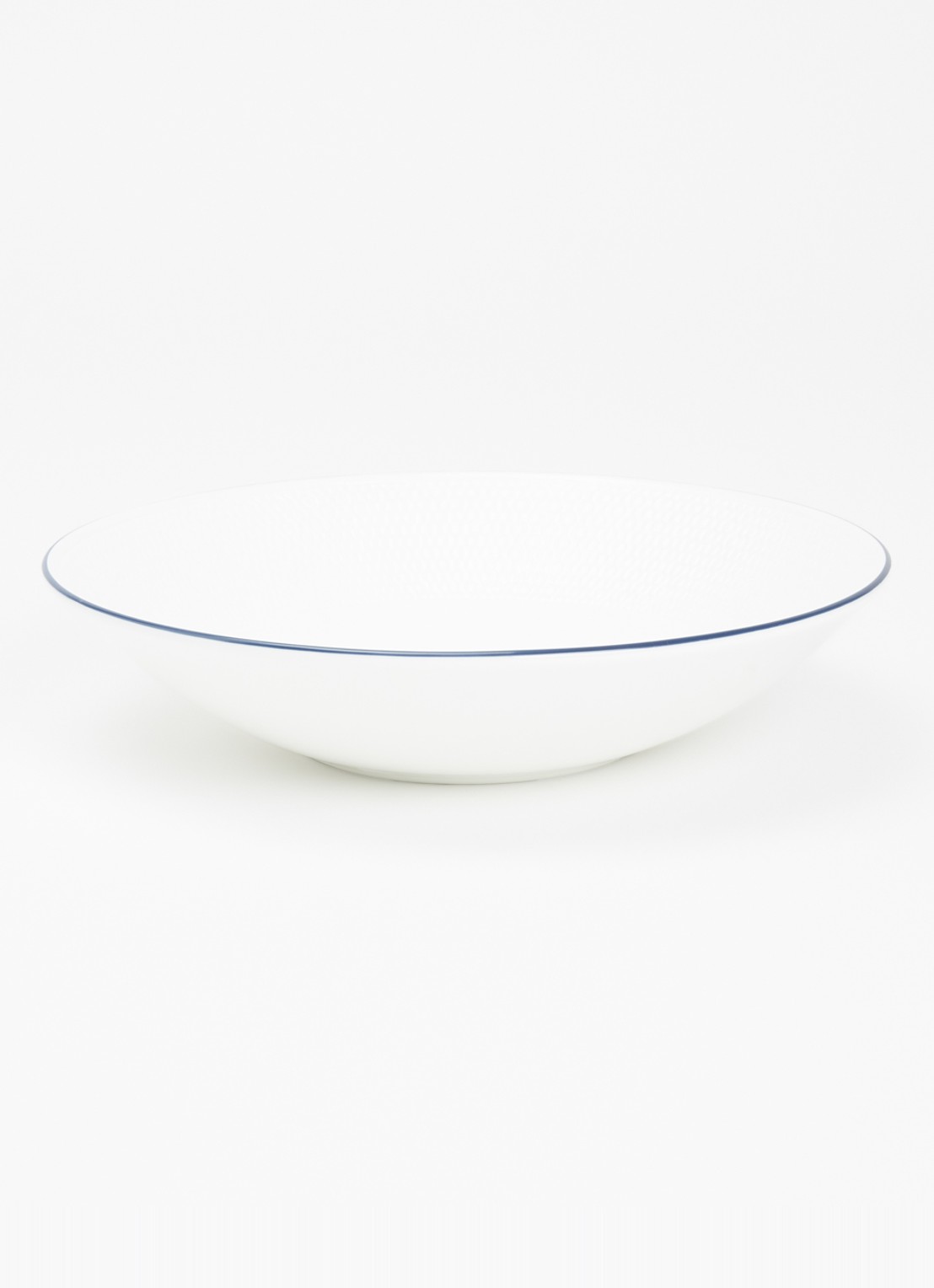 Wedgwood Gio pastabord 23 cm - voorkant 4 wit