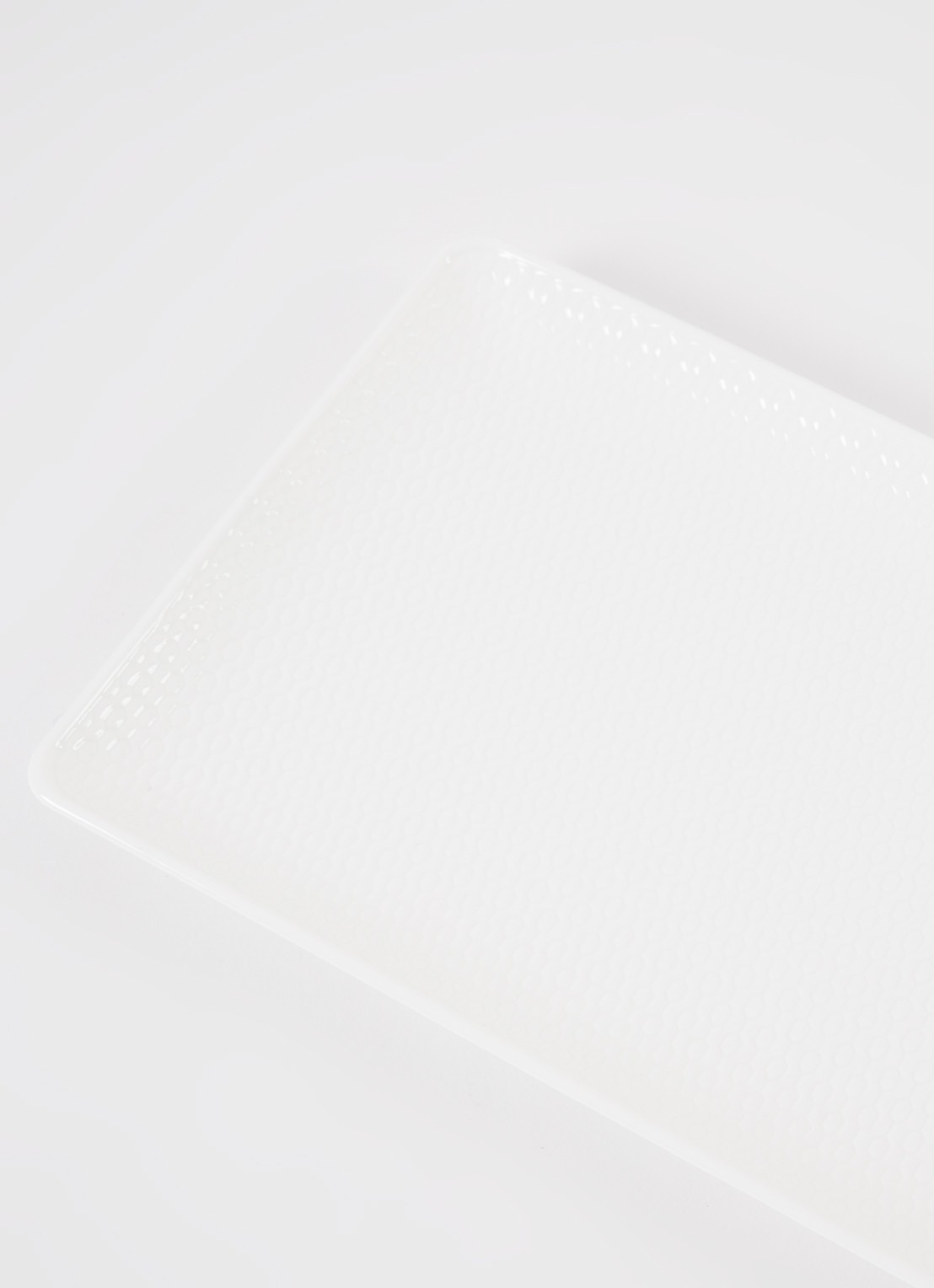 Wedgwood Gio Rect serveerschaal 32 cm - detail 2 wit