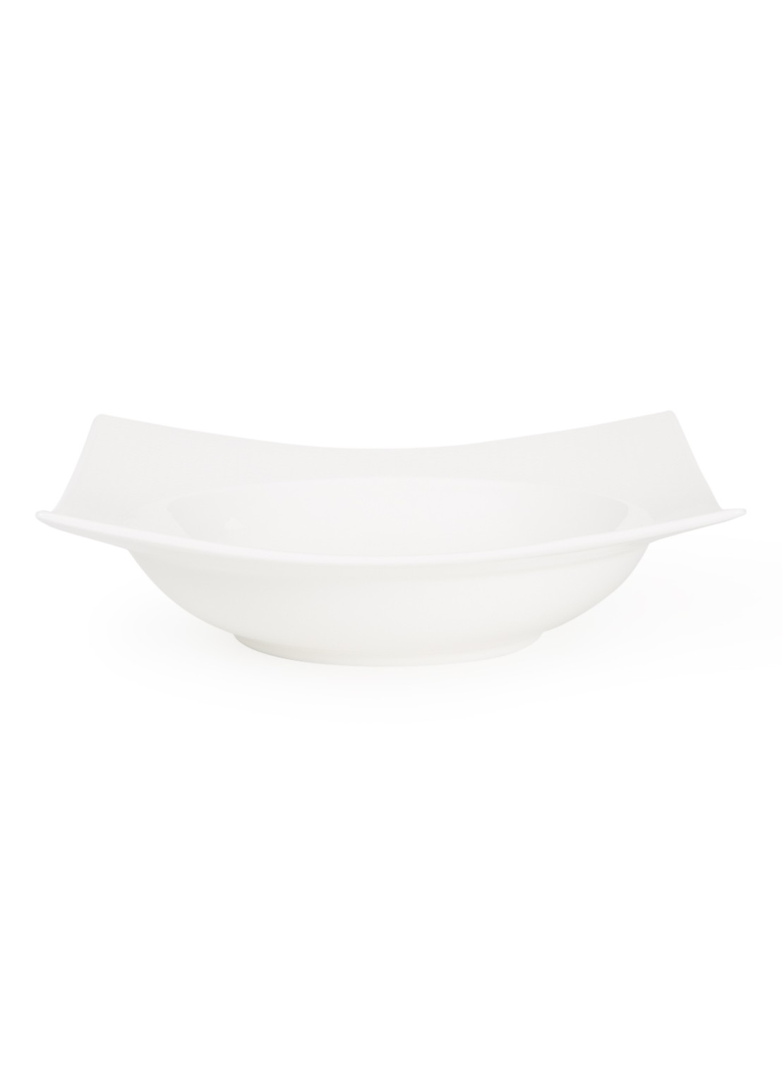 Wedgwood Gio serveerschaal 23,7 cm - voorkant wit