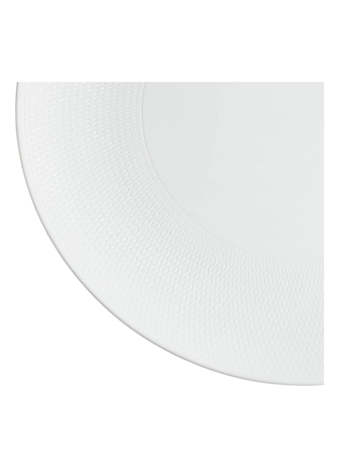 Wedgwood Gio Serving Platter 34cm /13.4 - voorkant 2 gebroken wit