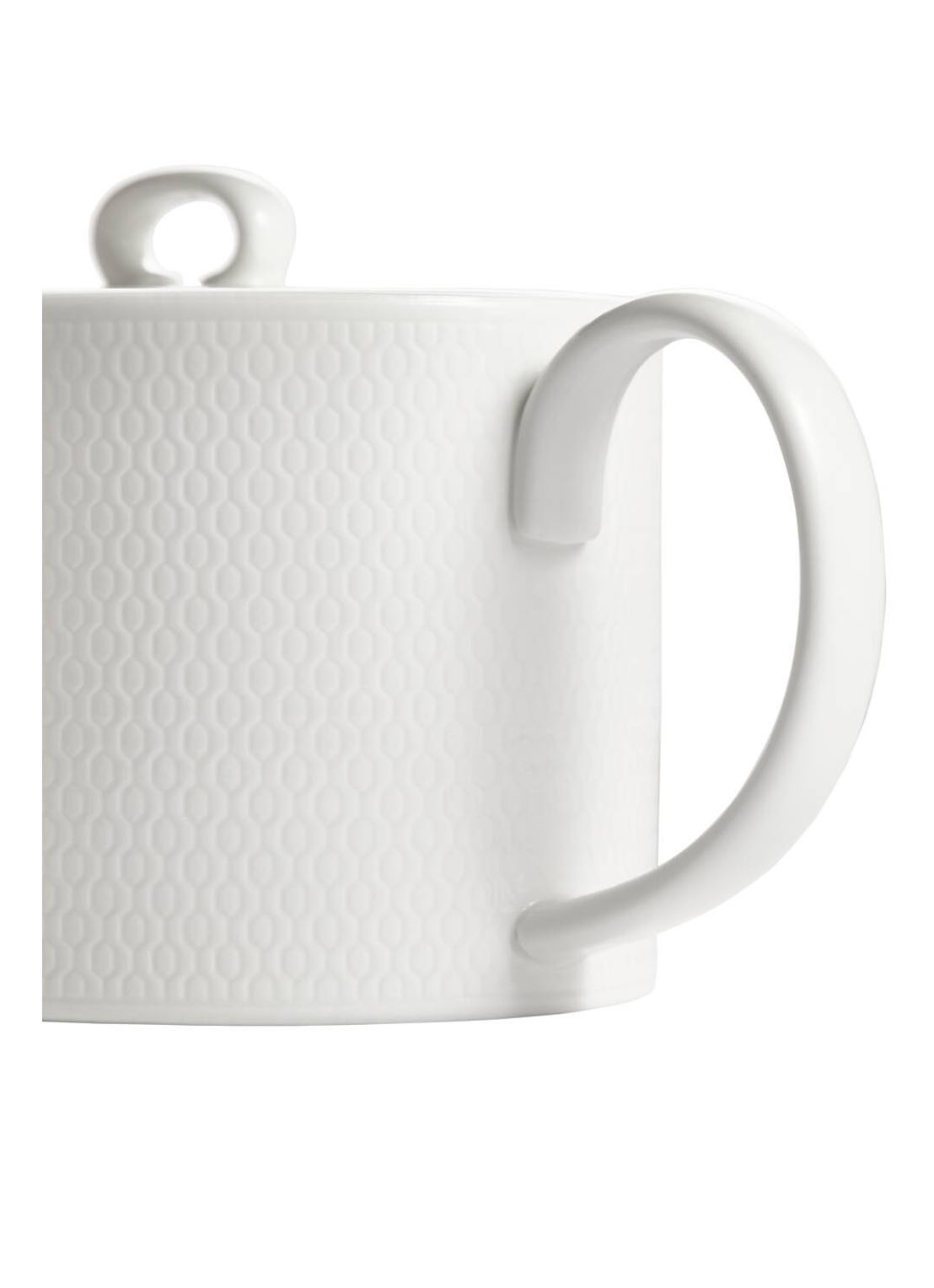Wedgwood Gio Teapot 1l BXD - achterkant 2 wit