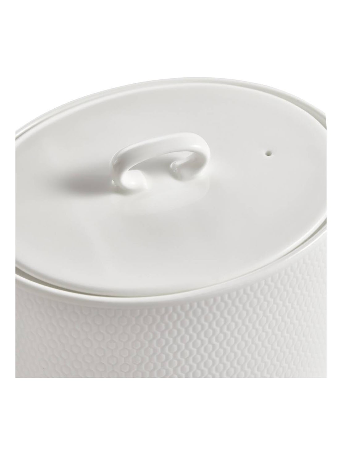 Wedgwood Gio Teapot 1l BXD - detail wit