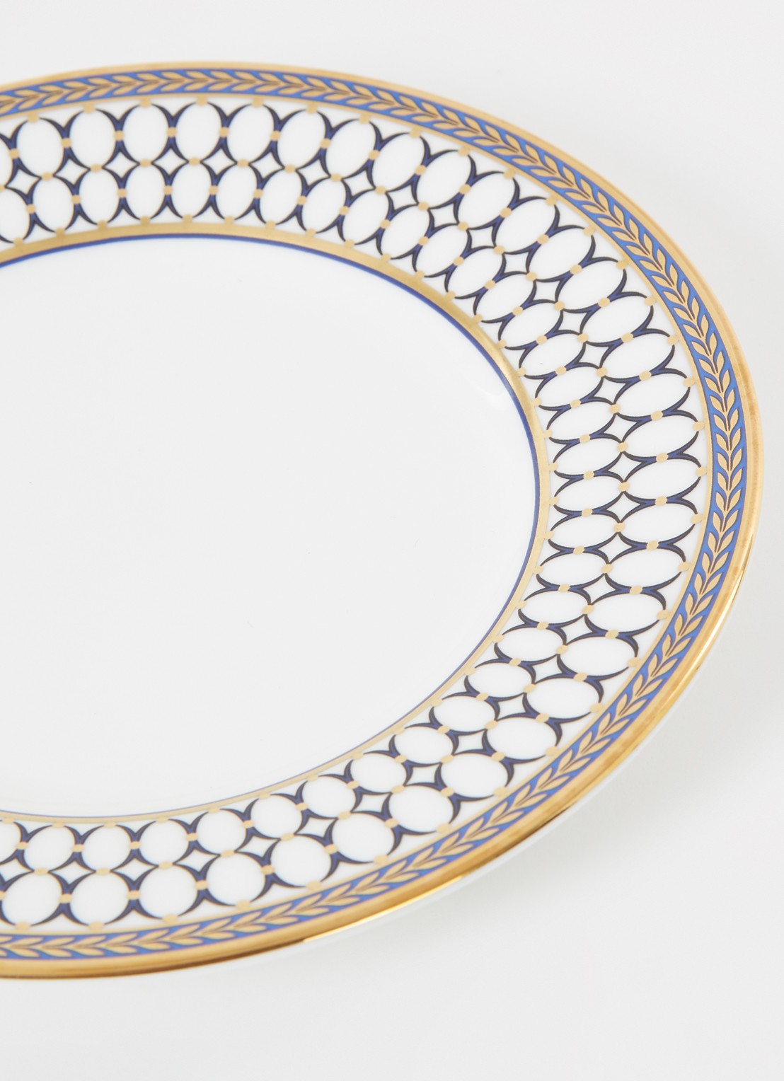 Wedgwood Renaiss Gold Plate 15cm/6in - detail 3 goud