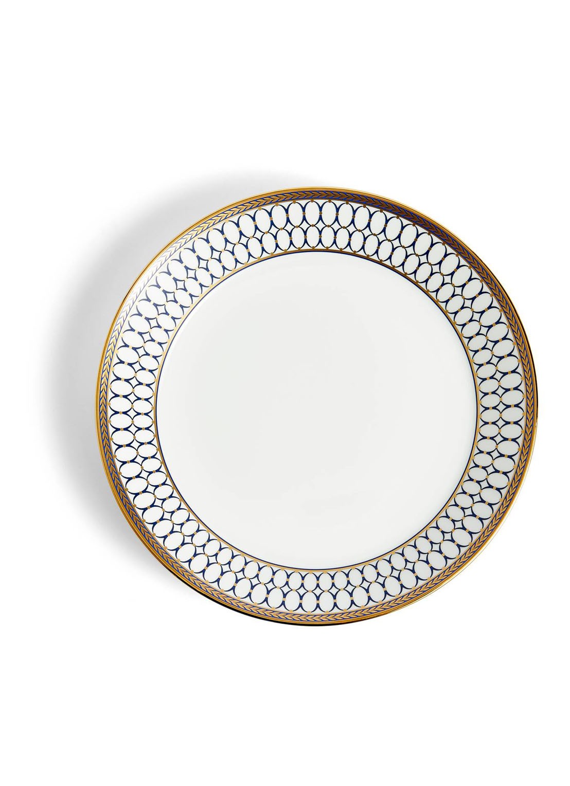 Wedgwood Renaissance Gold diep bord 22 cm - voorkant 5 gebroken wit