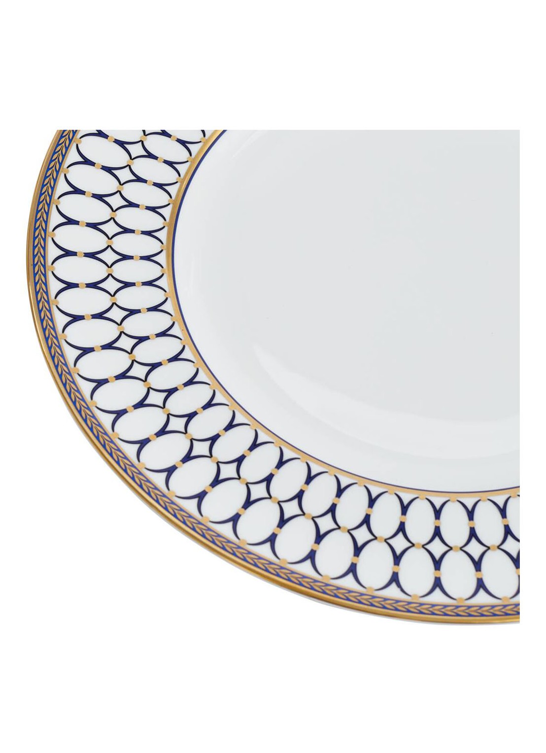 Wedgwood Renaissance Gold dinerbord 27 cm - voorkant 4 wit