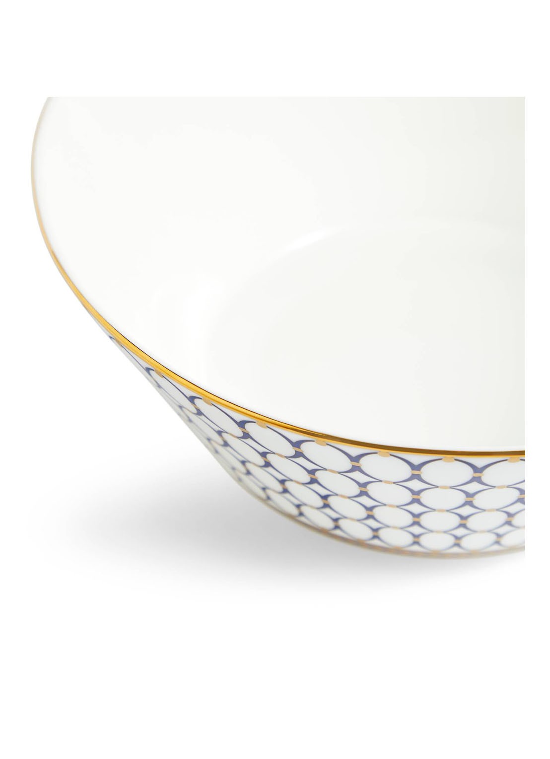 Wedgwood Renaissance Gold kom 20 cm - voorkant 3 gebroken wit