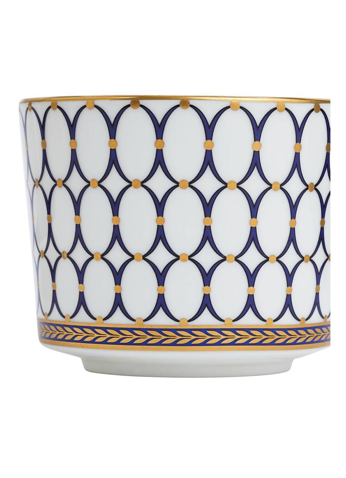 Wedgwood Renaissance Gold kop en schotel 22 cl set van 2 - detail 4 donkerblauw