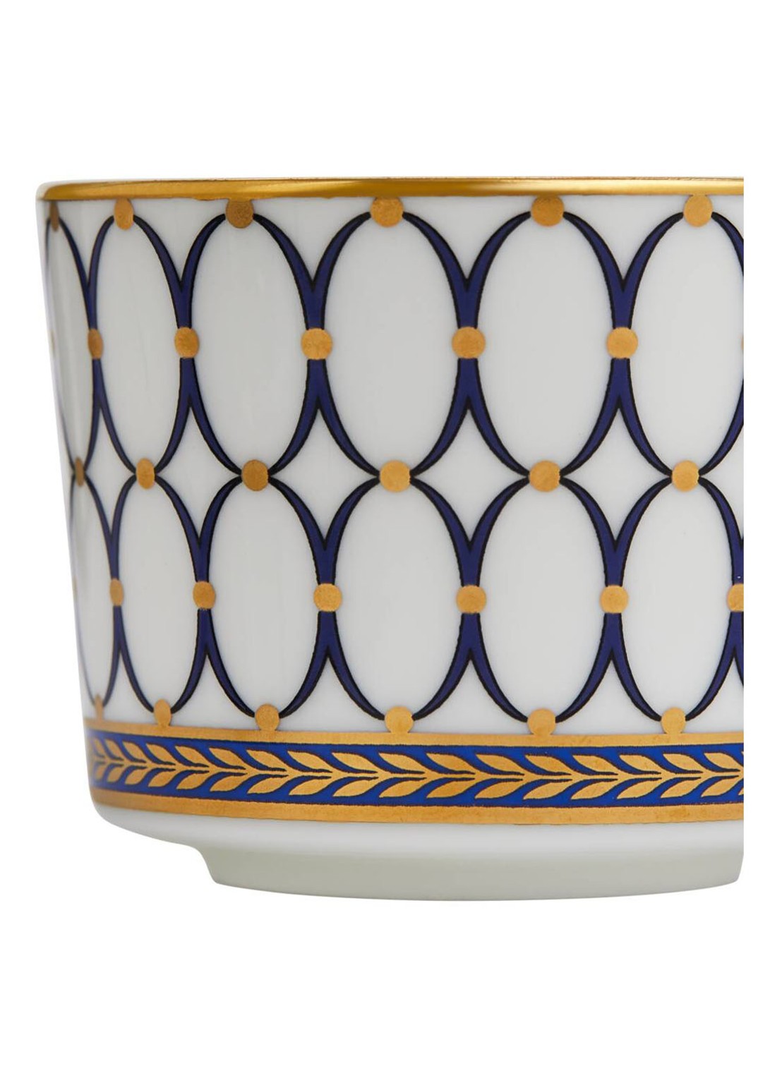 Wedgwood Renaissance Gold kop en schotel 7 cl - detail 4 royalblauw