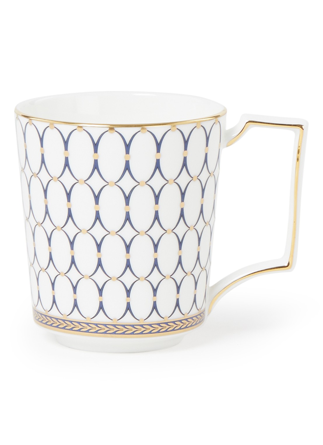 Wedgwood Renaissance Gold mok 25 cl - voorkant wit