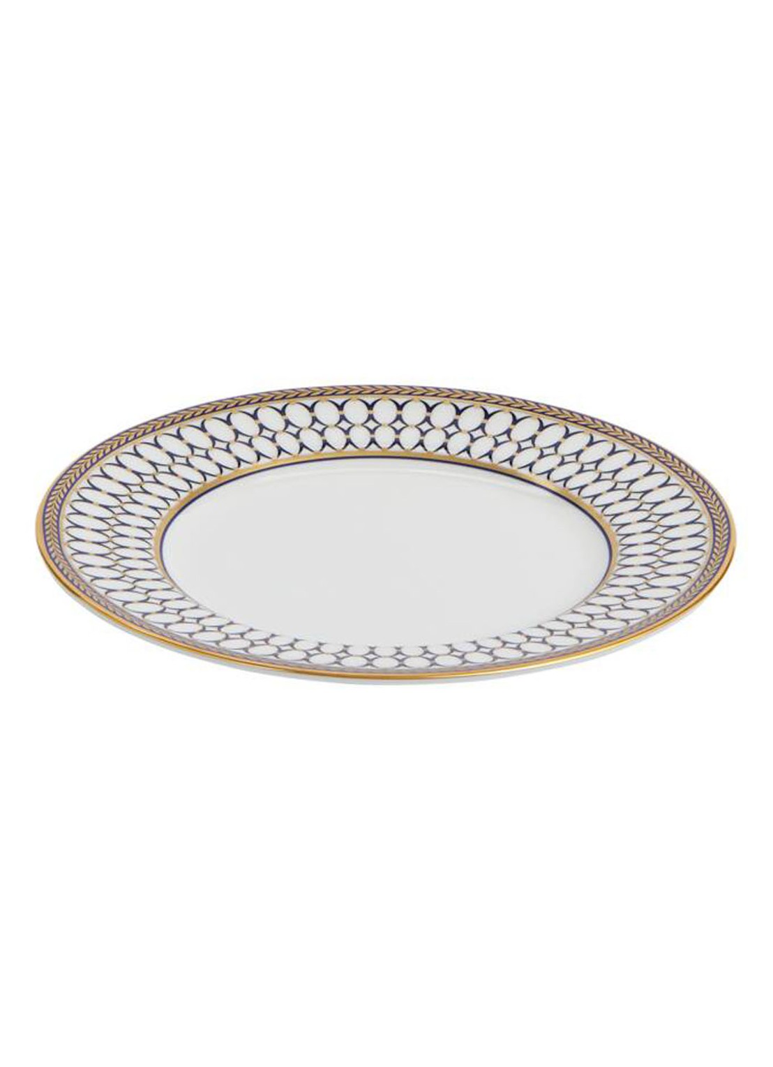 Wedgwood Renaissance Gold ontbijtbord 18 cm - voorkant 3 wit