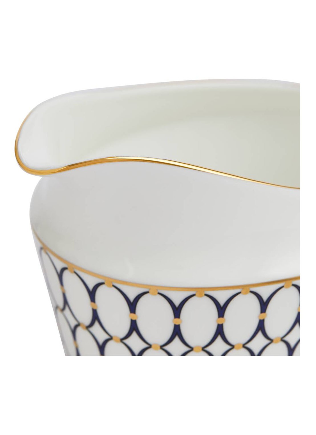 Wedgwood Renaissance Gold sauskom 400 ml - voorkant 2 gebroken wit
