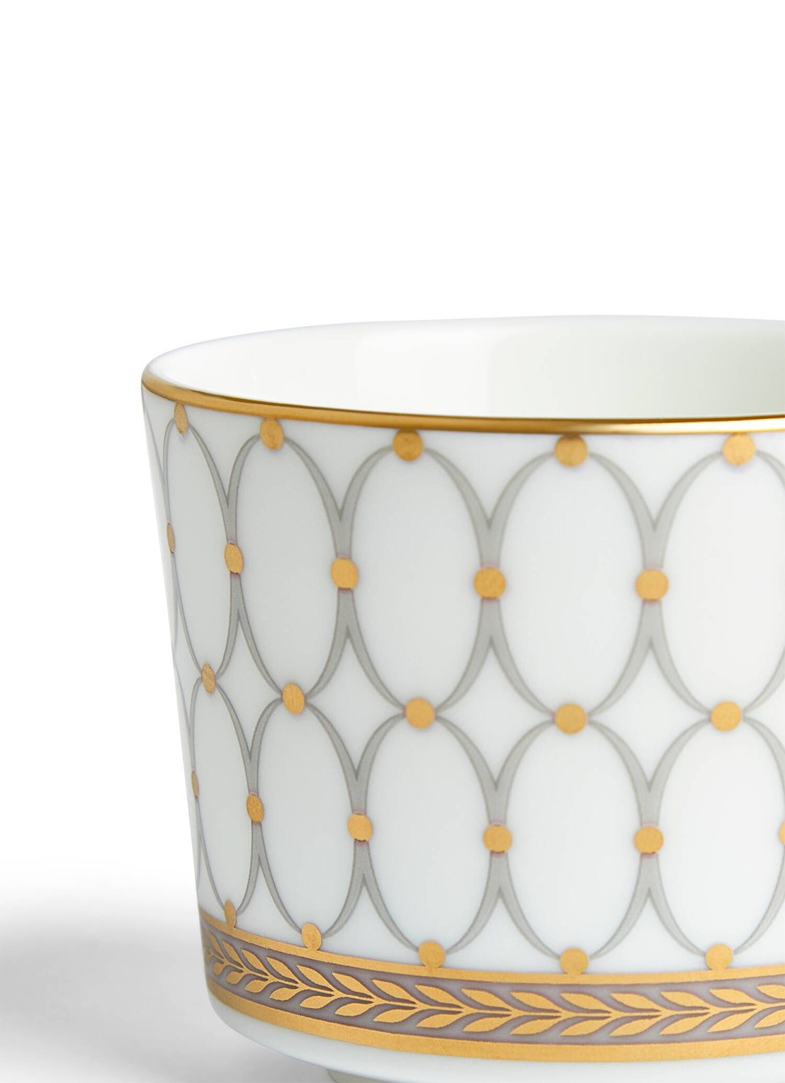 Wedgwood Renaissance Grey espressokopje en schotel 7 cl - detail 4 wit