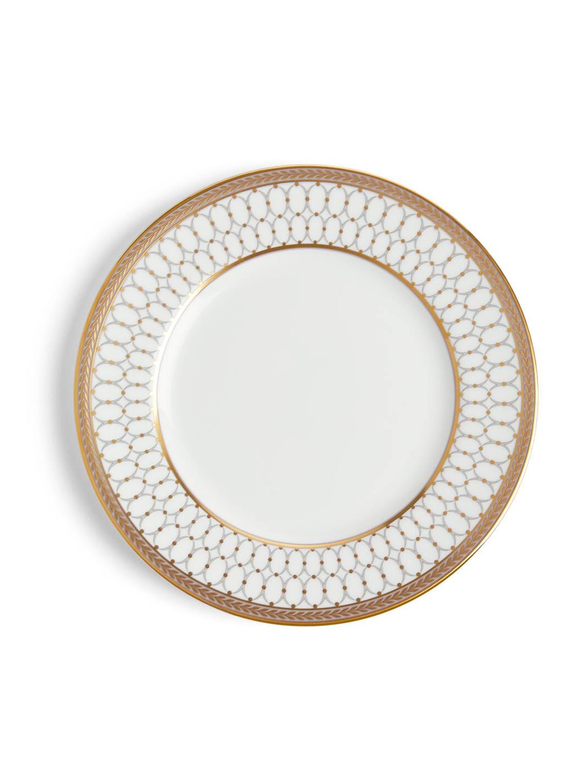 Wedgwood Renaissance Grey gebaksbordje 15,4 cm  - voorkant 4 wit