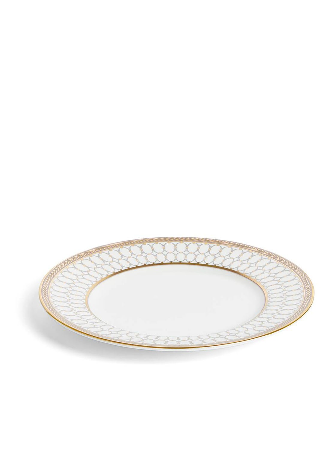 Wedgwood Renaissance Grey gebaksbordje 15,4 cm  - voorkant 5 wit
