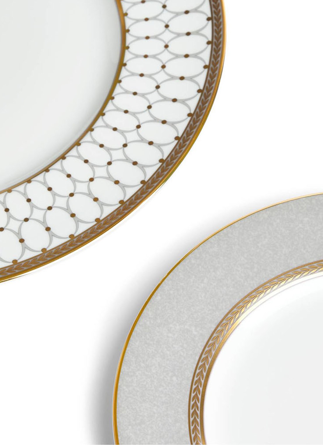 Wedgwood Renaissance Grey serviesset 5-delig - detail wit