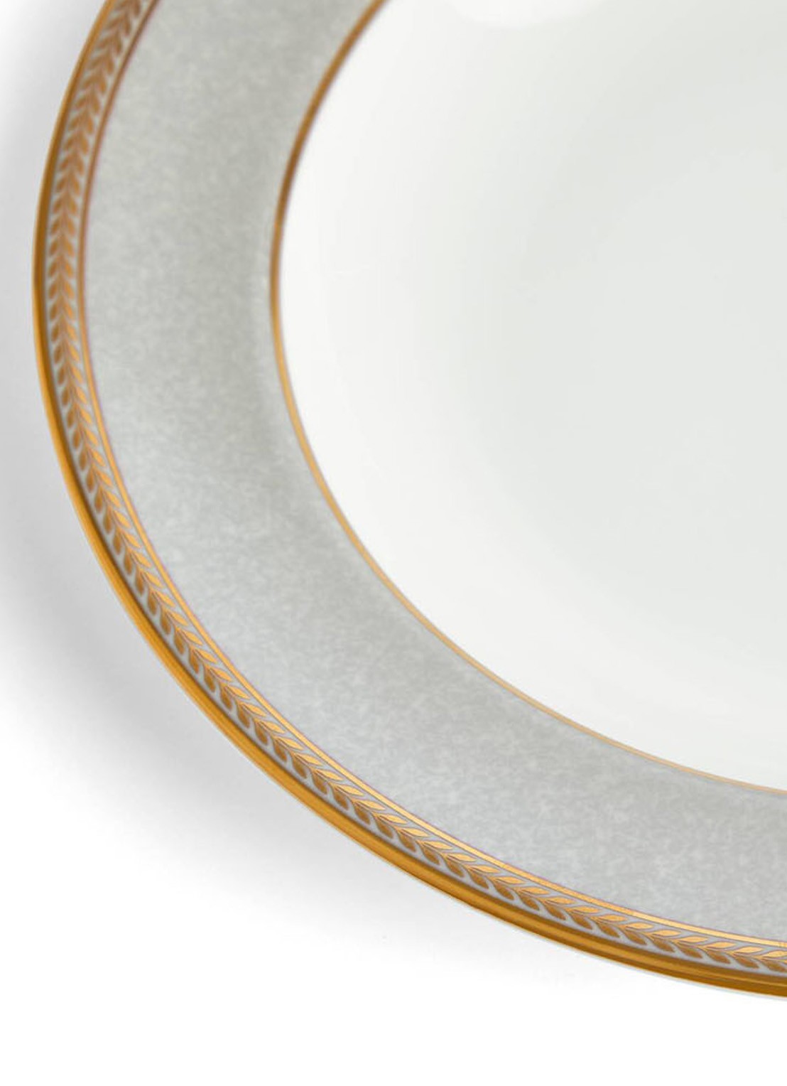 Wedgwood Renaissance Grey soepbord 22,8 cm  - detail 3 wit