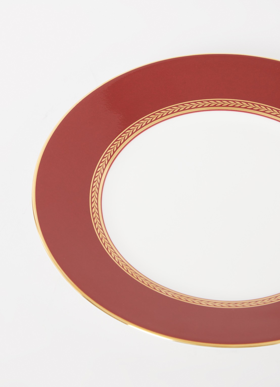 Wedgwood Renaissance Red ontbijtbord 20 cm - detail 2 rood