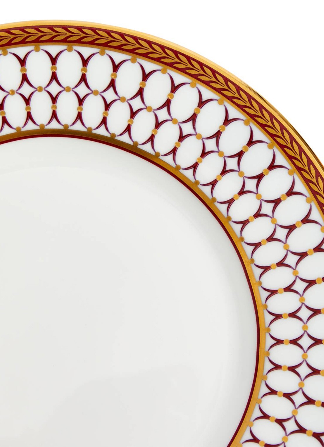 Wedgwood Renaissance Red schotel 15 cm - detail 3 rood