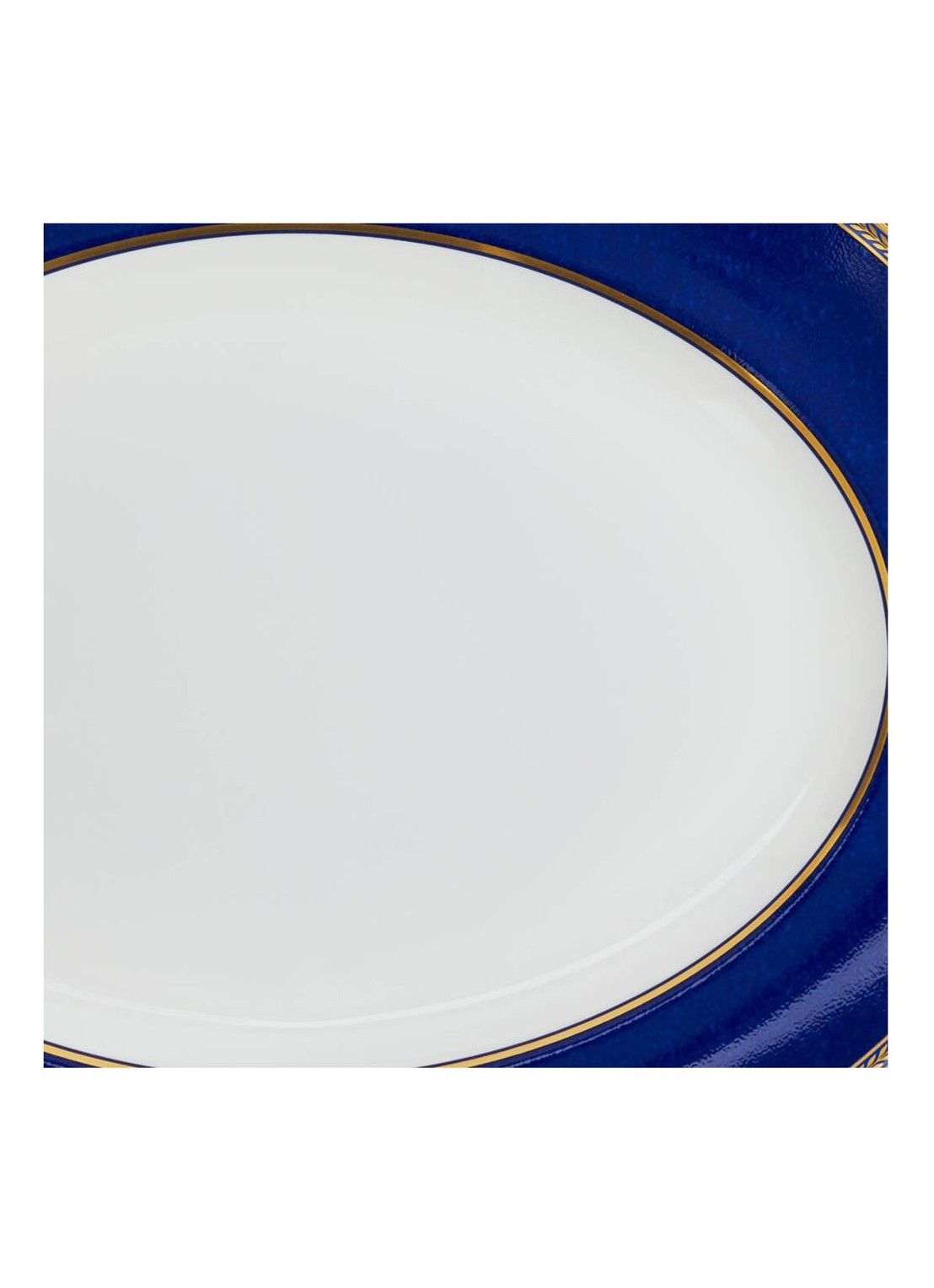 Wedgwood Renaissance serveerschaal 35cm - detail 5 royalblauw