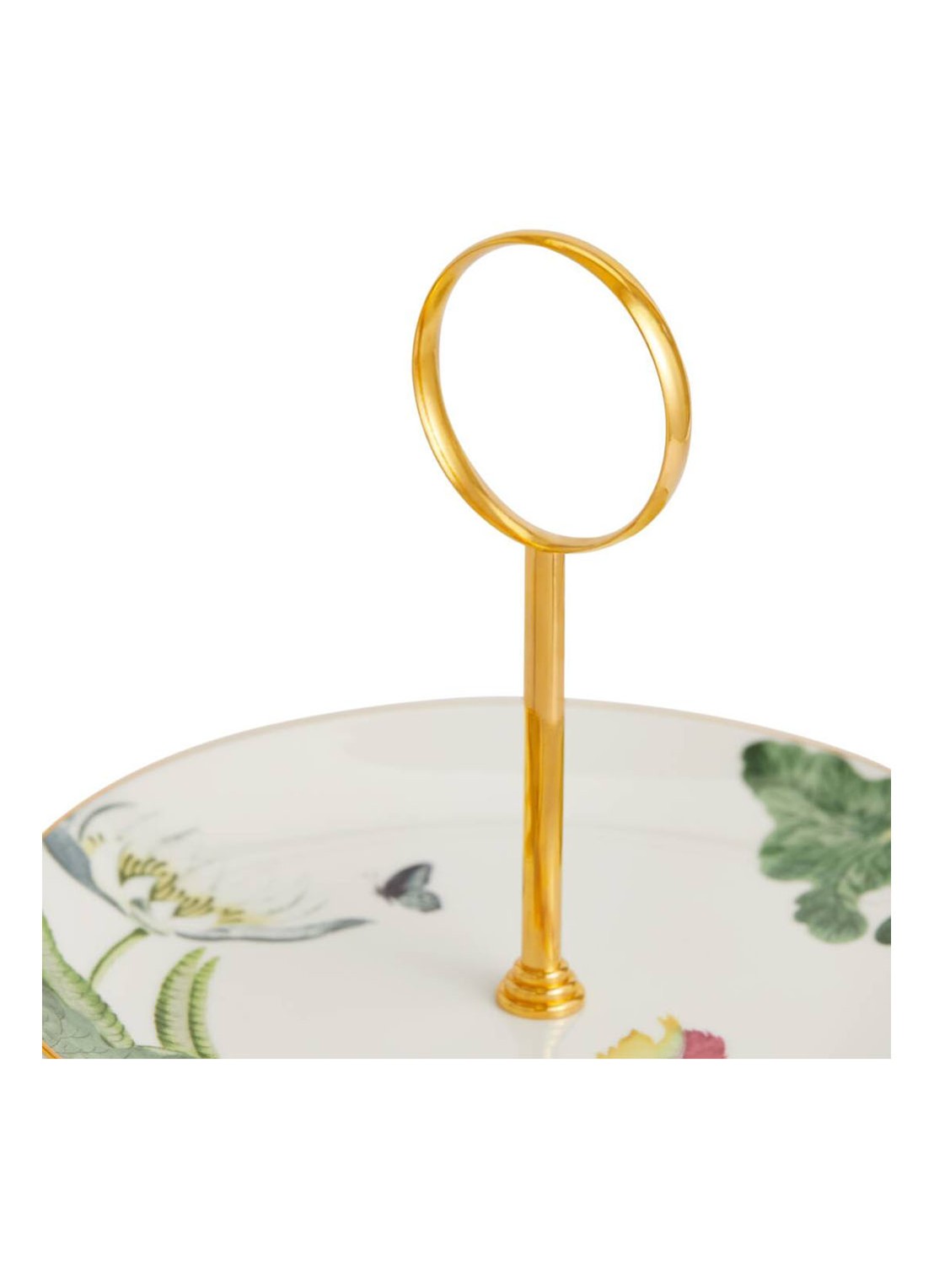 Wedgwood Waterlily etagère 34 cm - detail 4 wit