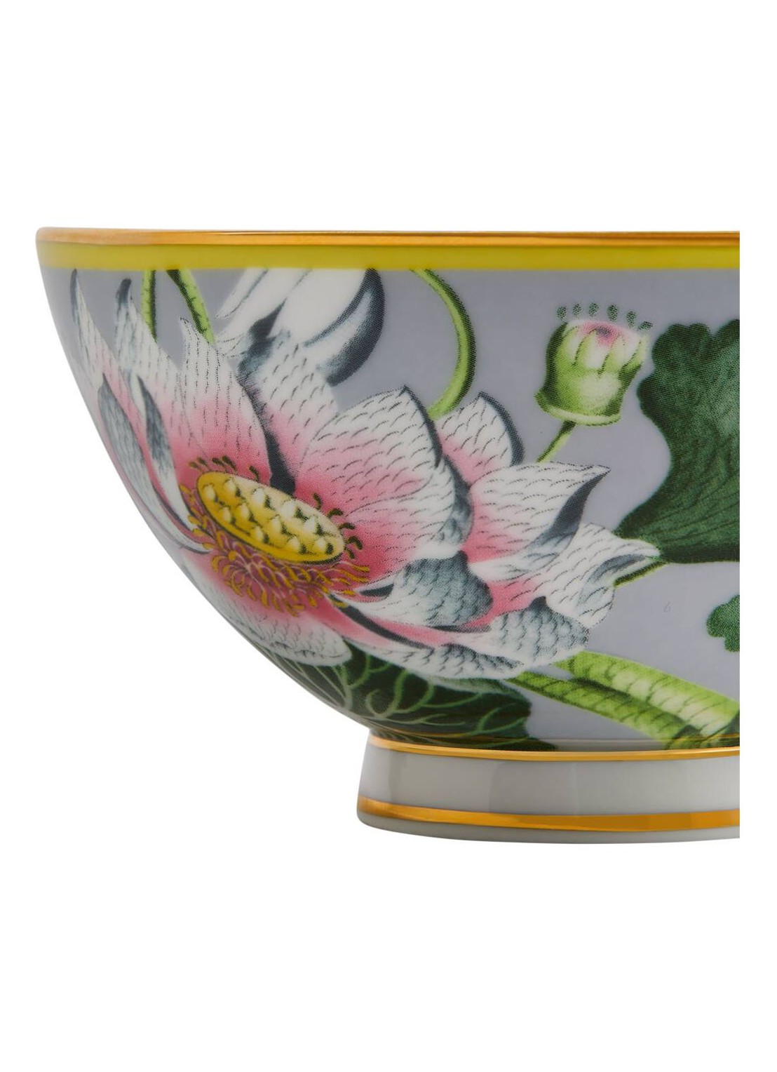 Wedgwood Waterlily Gift Bowl Bxd - achterkant 5 lichtgroen