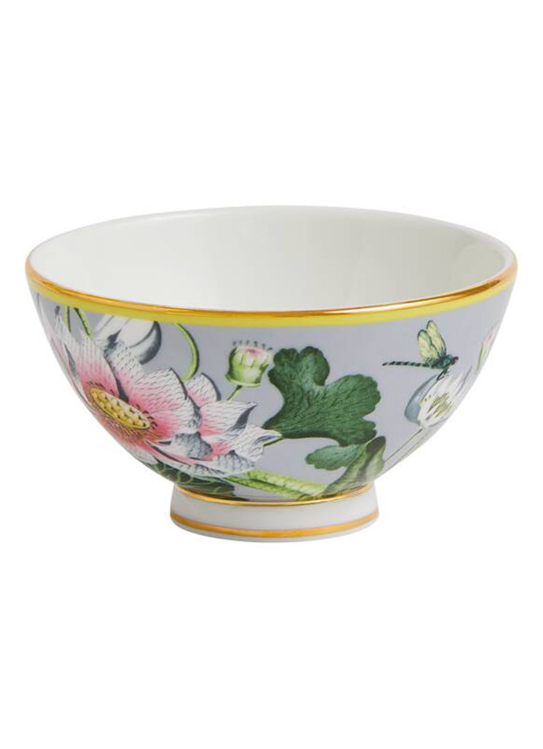 Wedgwood Waterlily Gift Bowl Bxd - detail 3 lichtgroen