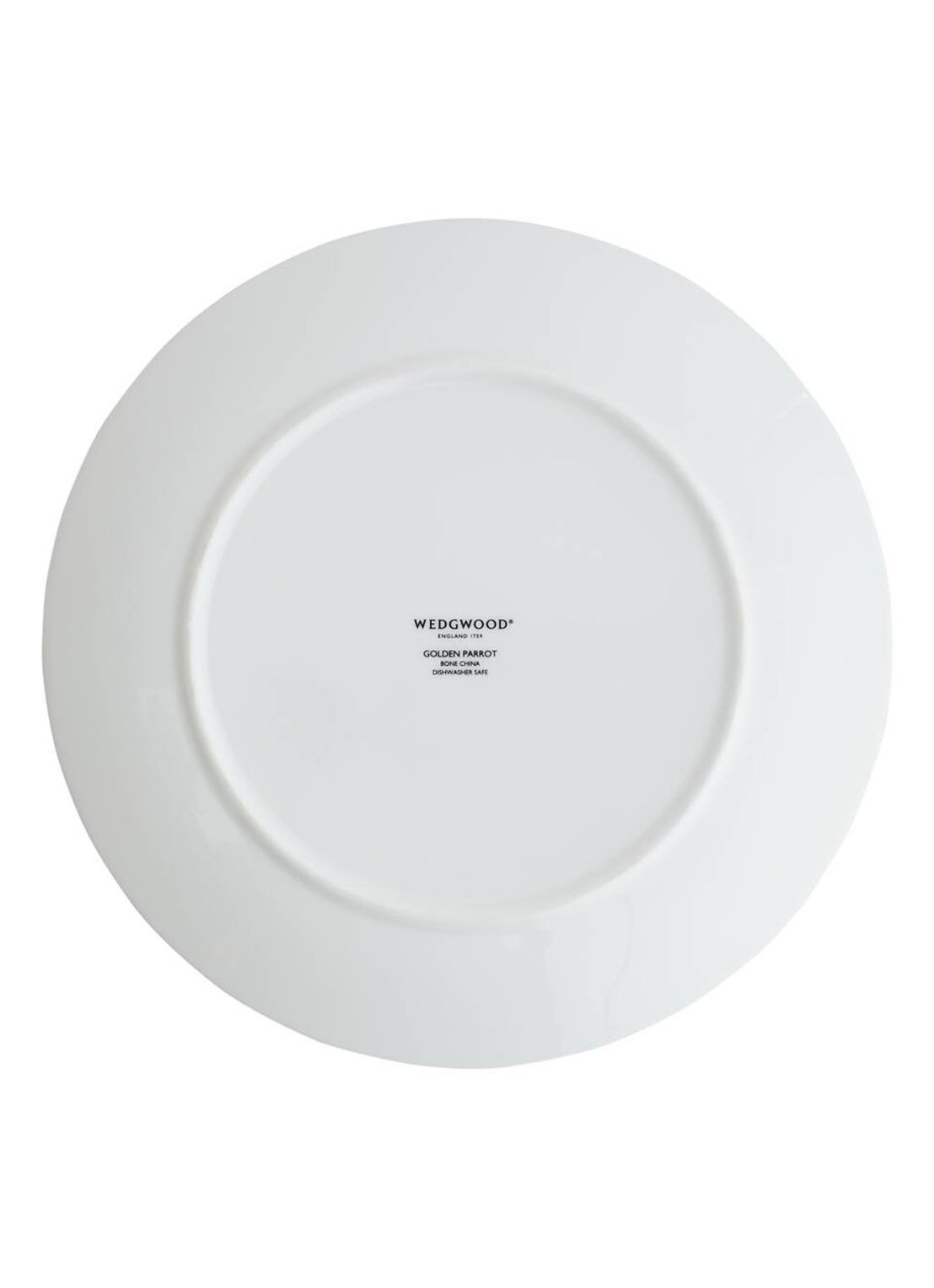 Wedgwood Wonderlust Golden Parrot ontbijtbord 20cm - detail 4 oranjerood