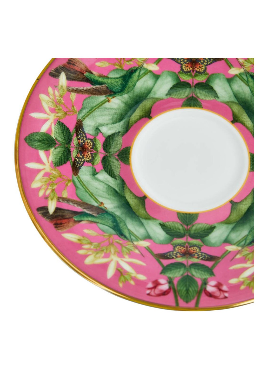 Wedgwood Wonderlust Lotus kop en schotel 20 cl - detail 3 turquoise