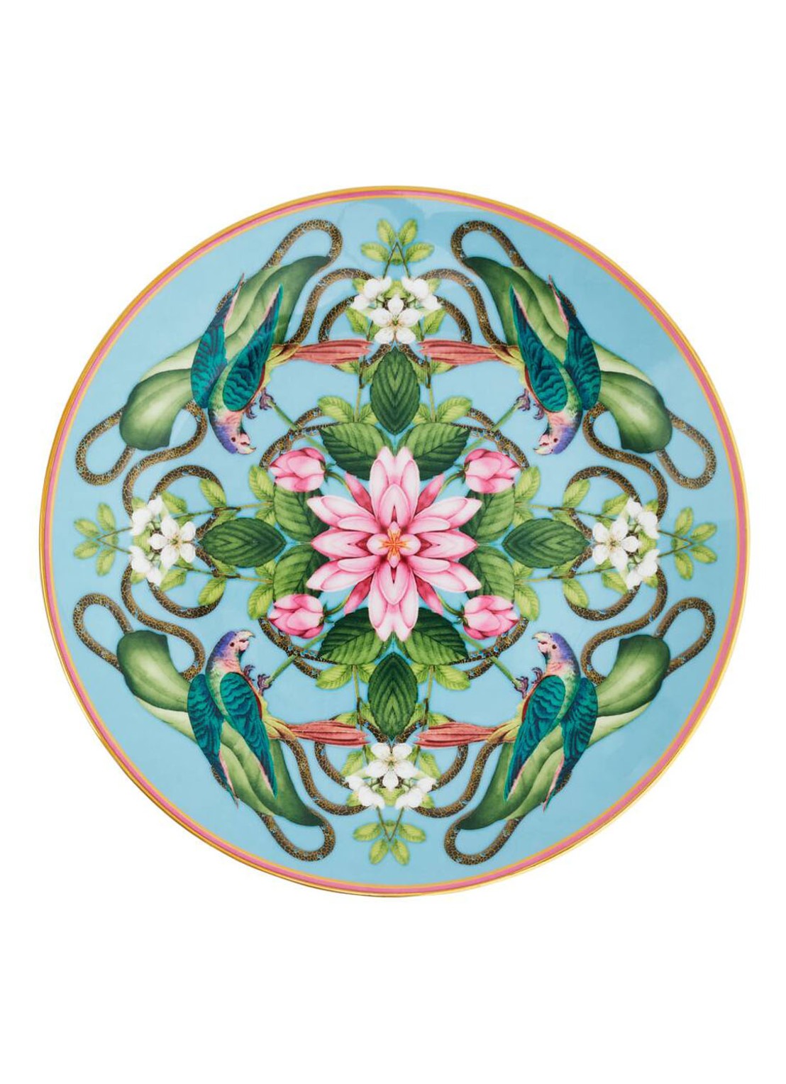 Wedgwood Wonderlust Menagerie ontbijtbord 20 cm - detail 5 multicolor