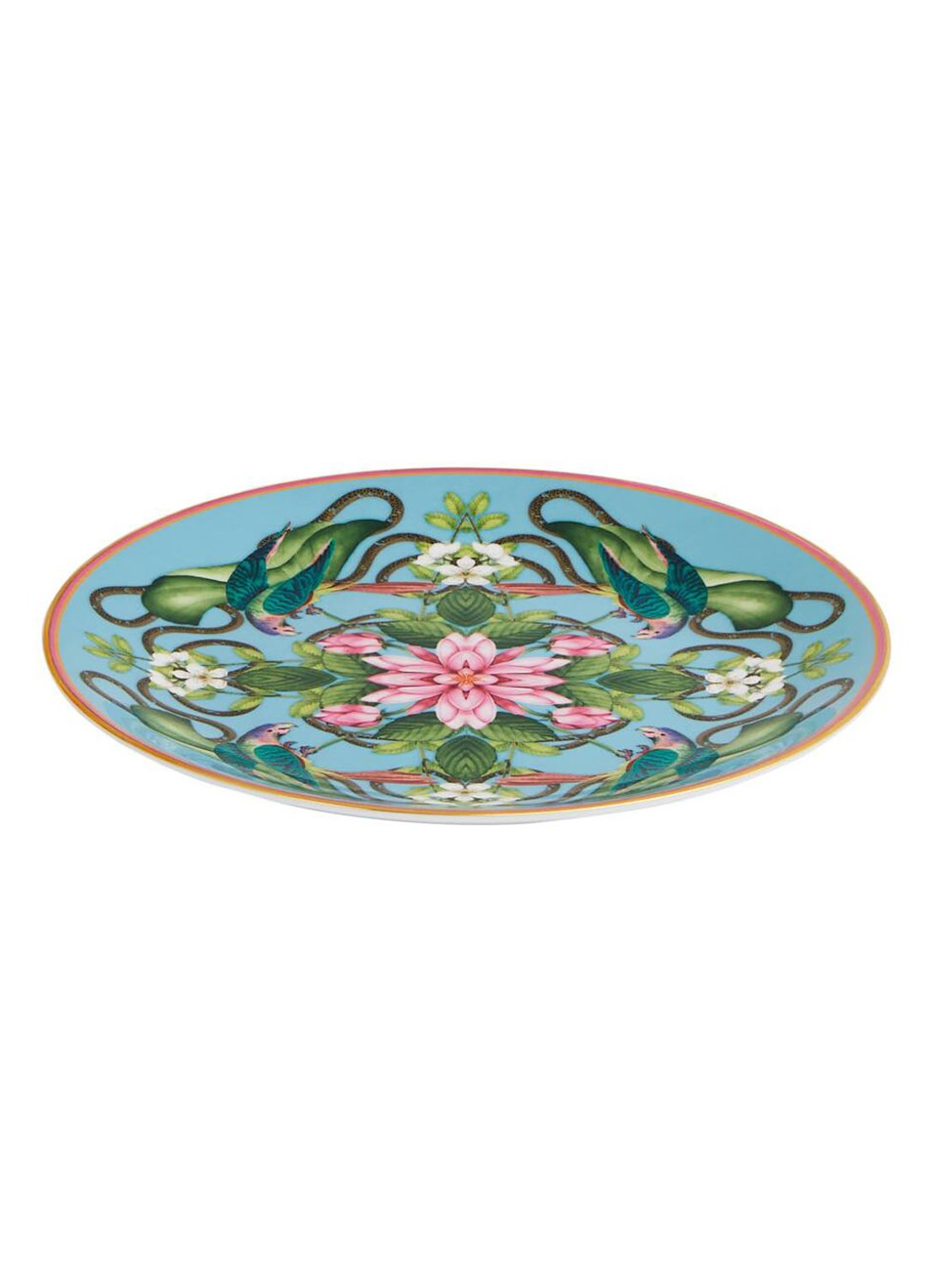 Wedgwood Wonderlust Menagerie ontbijtbord 20 cm - voorkant 2 multicolor