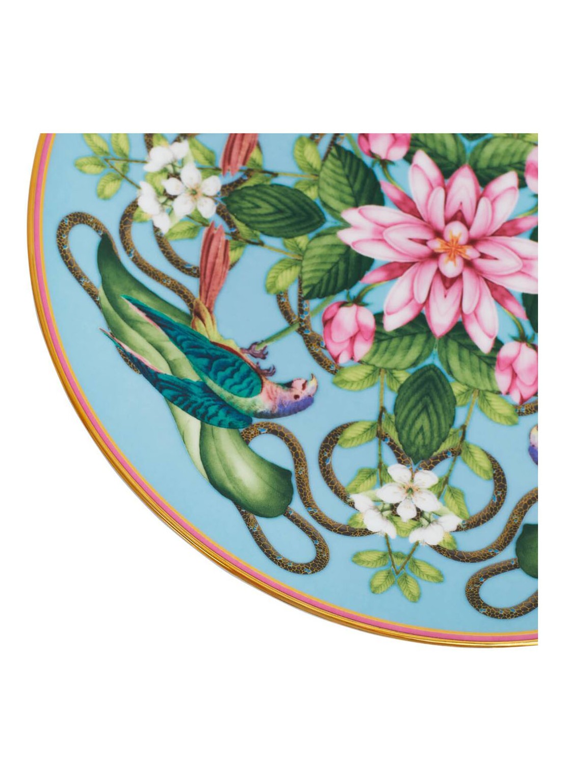 Wedgwood Wonderlust Menagerie ontbijtbord 20 cm - voorkant 3 multicolor