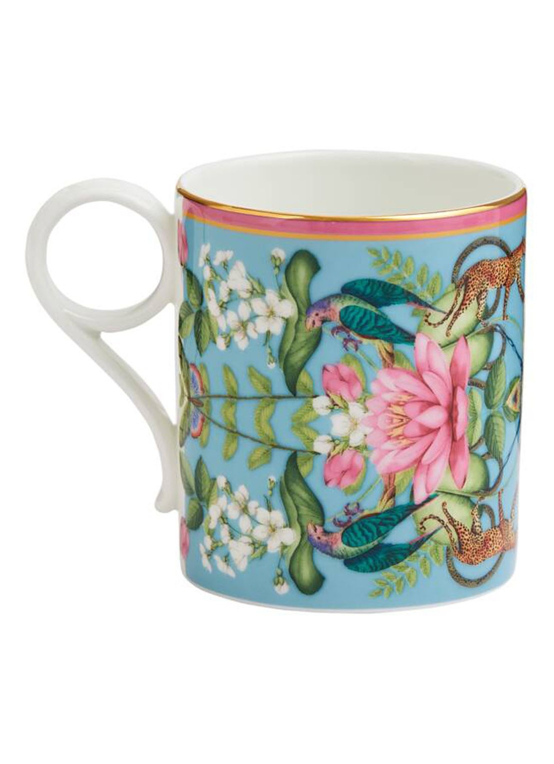 Wedgwood Wonderlust Menagerie S kopje 20 cl - achterkant 3 multicolor