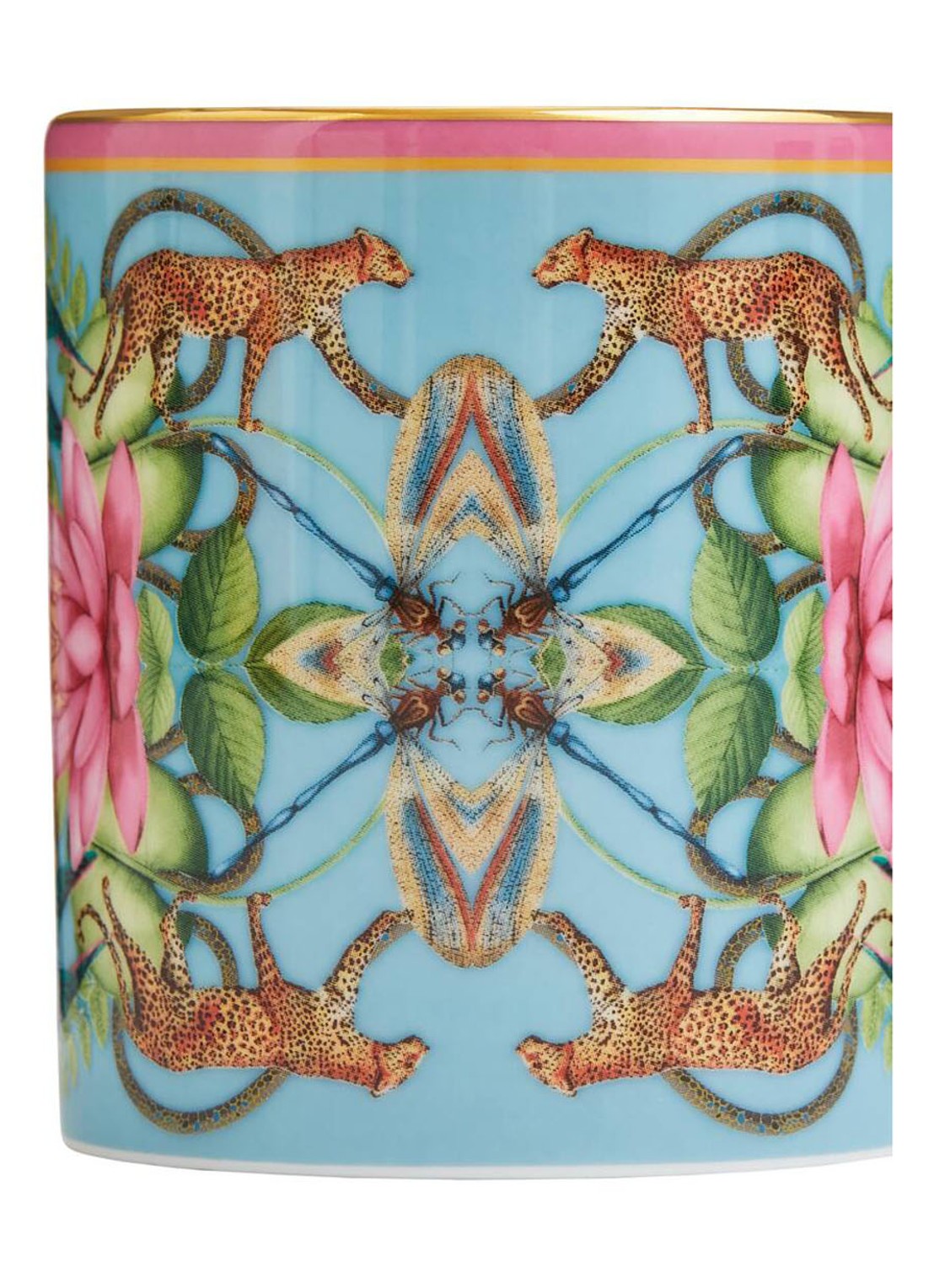 Wedgwood Wonderlust Menagerie S kopje 20 cl - detail multicolor