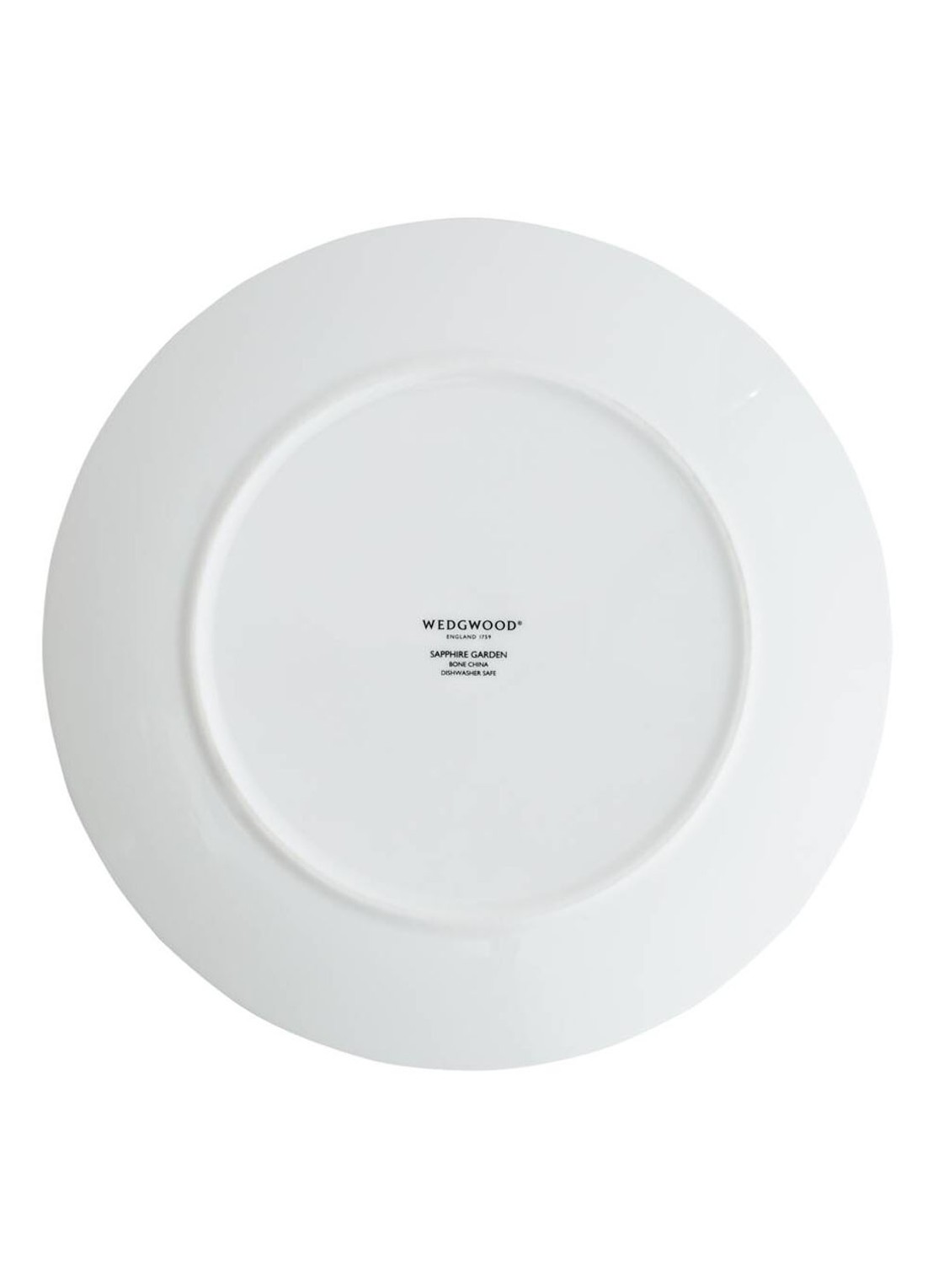 Wedgwood Wonderlust  Sapphire Garden ontbijtbord 20 cm - detail 4 lichtblauw