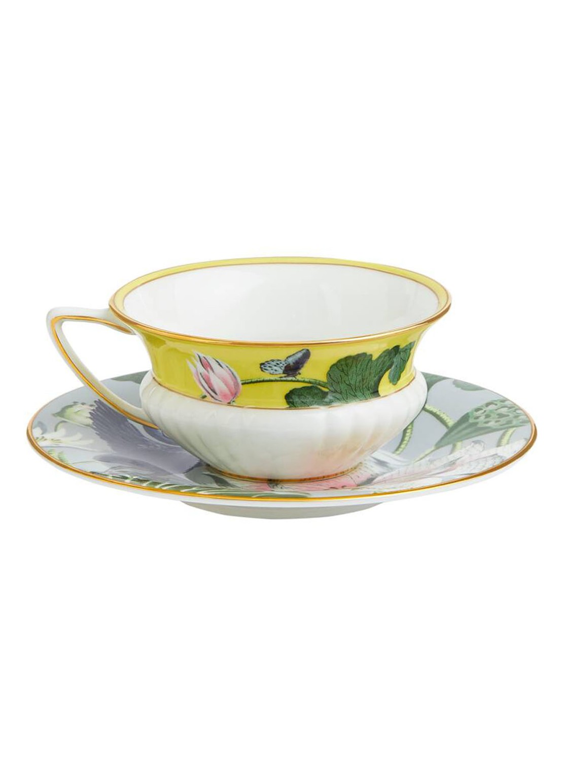 Wedgwood Wonderlust Waterlily kop en schotel 10 cl - detail 3 multicolor