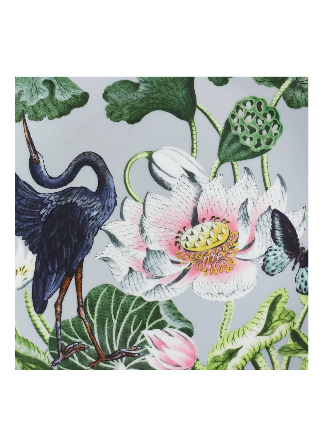 Wedgwood Wonderlust Waterlily ontbijtbord 20 cm  - achterkant 3 multicolor