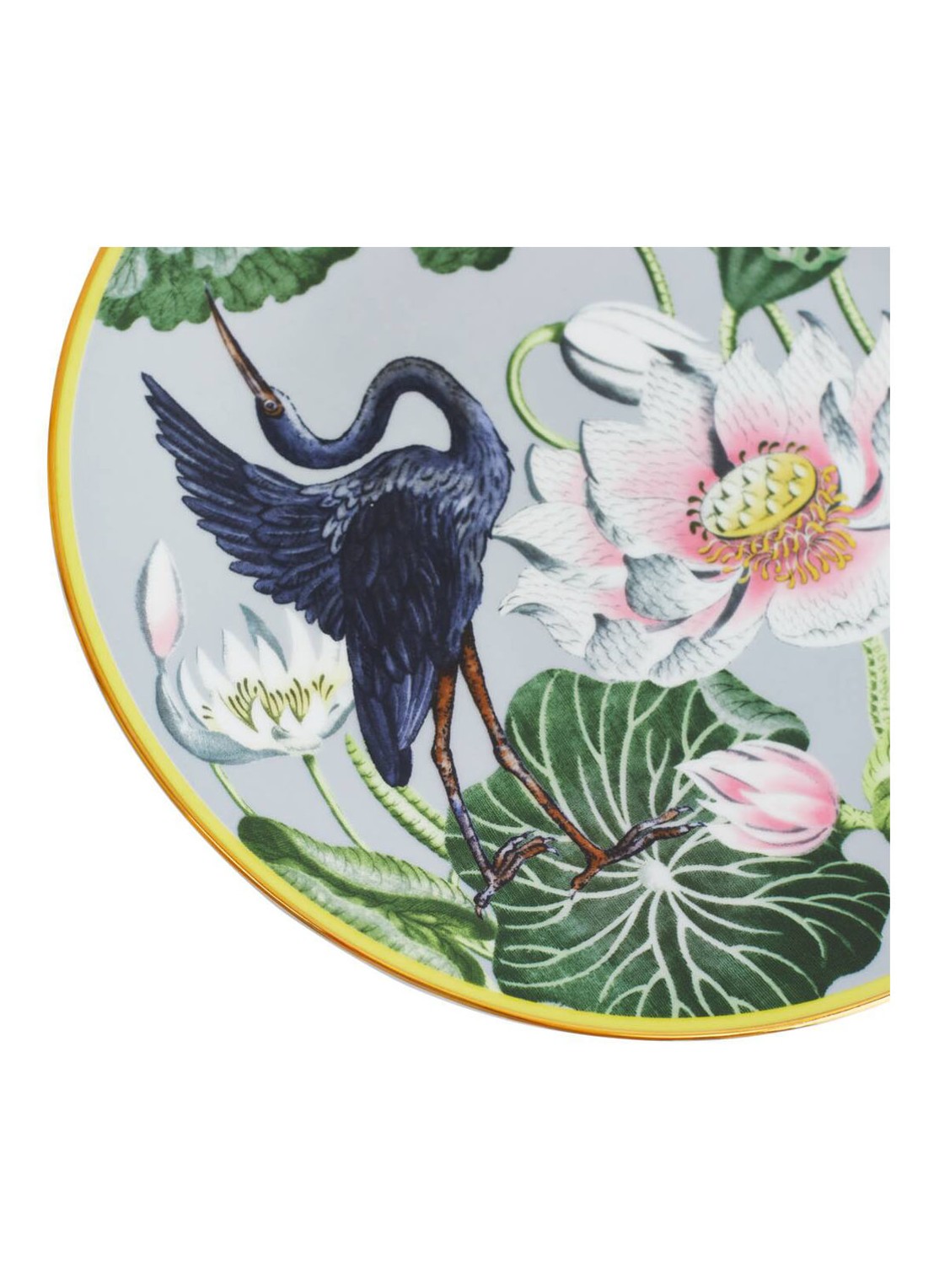 Wedgwood Wonderlust Waterlily ontbijtbord 20 cm  - voorkant 2 multicolor