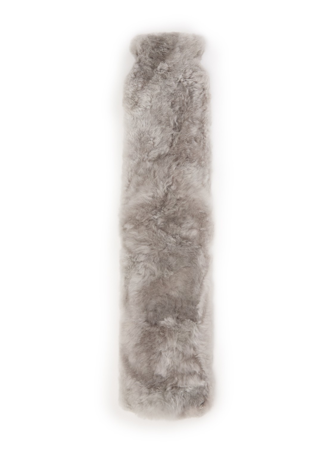 WEICH Tubo kruik van alpaca vacht - voorkant 2 grijs