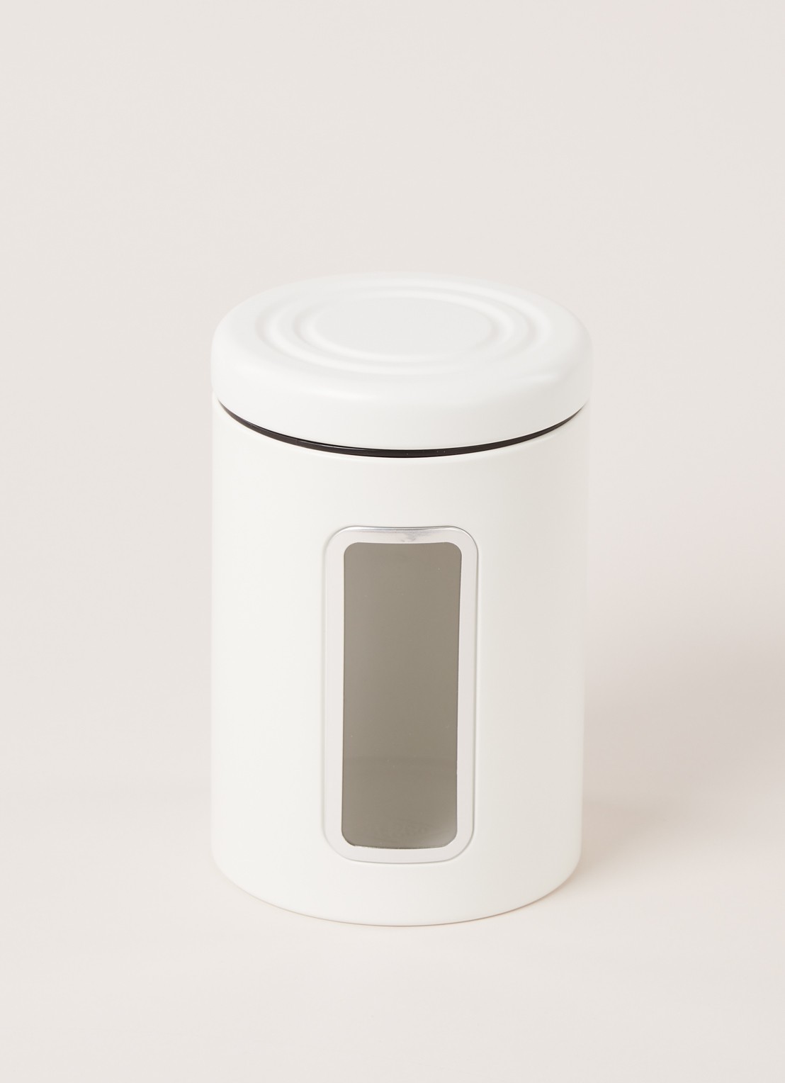 Wesco Canister voorraadpot met deksel - voorkant 3 gebroken wit