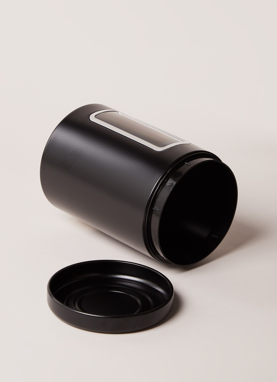 Wesco Canister voorraadpot - detail zwart