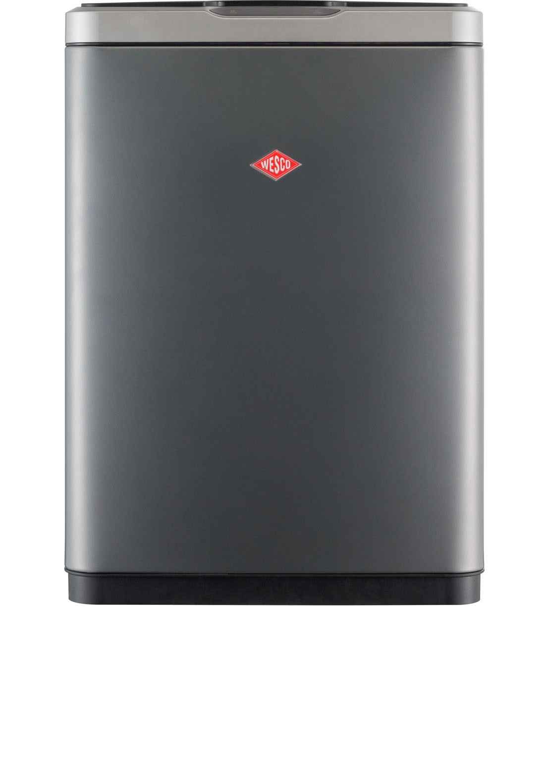 Wesco i.Master Double sensor prullenbak 2 x 20 liter - detail 4 donkergrijs