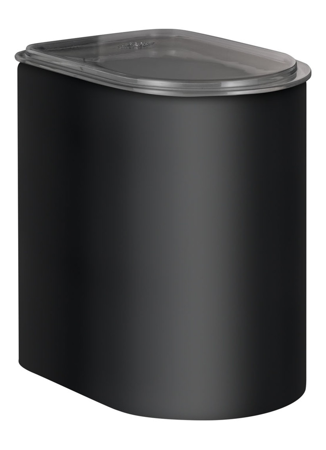 Wesco Loft voorraadpot 2 liter - voorkant zwart
